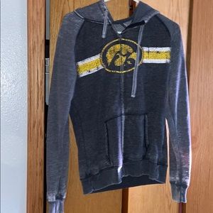 Iowa Hawkeyes zip sweatshirt